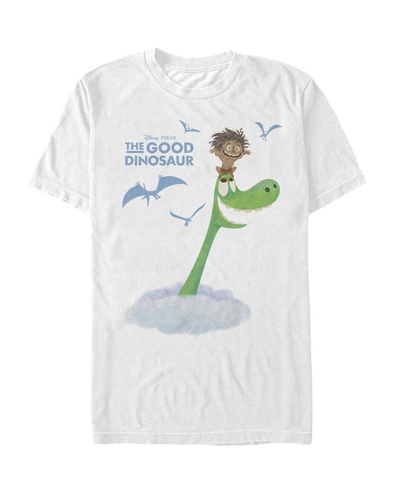 Men's In The Clouds Short Sleeve Crew T-shirt White $19.59 T-Shirts