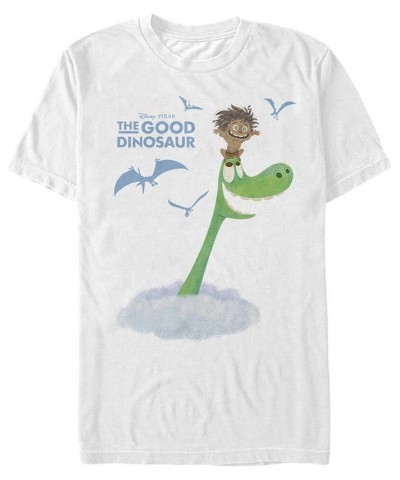 Men's In The Clouds Short Sleeve Crew T-shirt White $19.59 T-Shirts