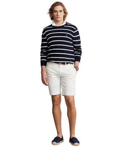 Men's 9-1/2-Inch Stretch Slim Fit Shorts White $40.80 Shorts