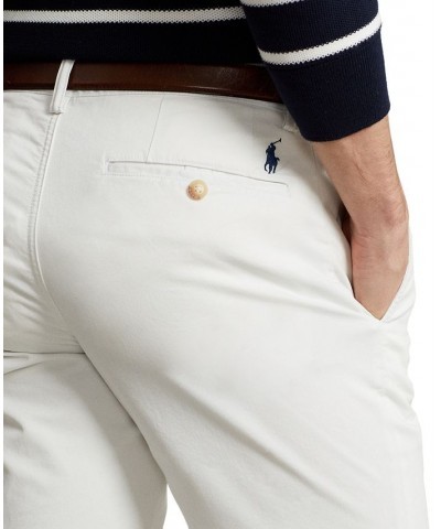 Men's 9-1/2-Inch Stretch Slim Fit Shorts White $40.80 Shorts