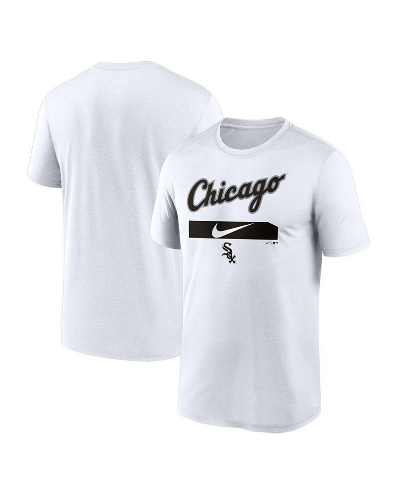 Men's White Chicago White Sox City Legend Practice Performance T-shirt $23.50 T-Shirts