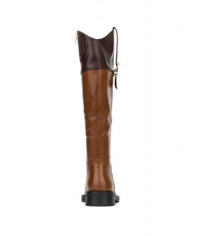 Women's Desiree Tall Boot Tan/Beige $41.70 Shoes