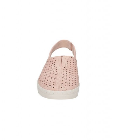 Women's Sofresh Comfort Slingback Flats Pink $27.30 Shoes