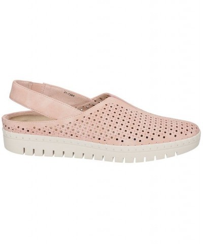 Women's Sofresh Comfort Slingback Flats Pink $27.30 Shoes