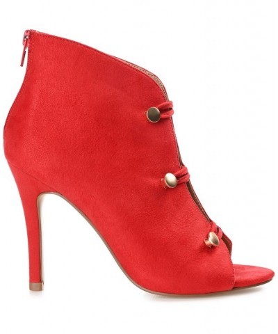 Women's Brecklin Bootie Red $35.20 Shoes