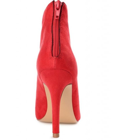 Women's Brecklin Bootie Red $35.20 Shoes