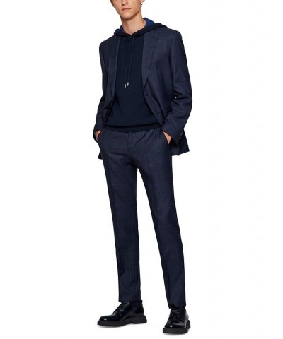 BOSS Men's Regular-Fit Virgin Wool Suit Green $325.80 Suits