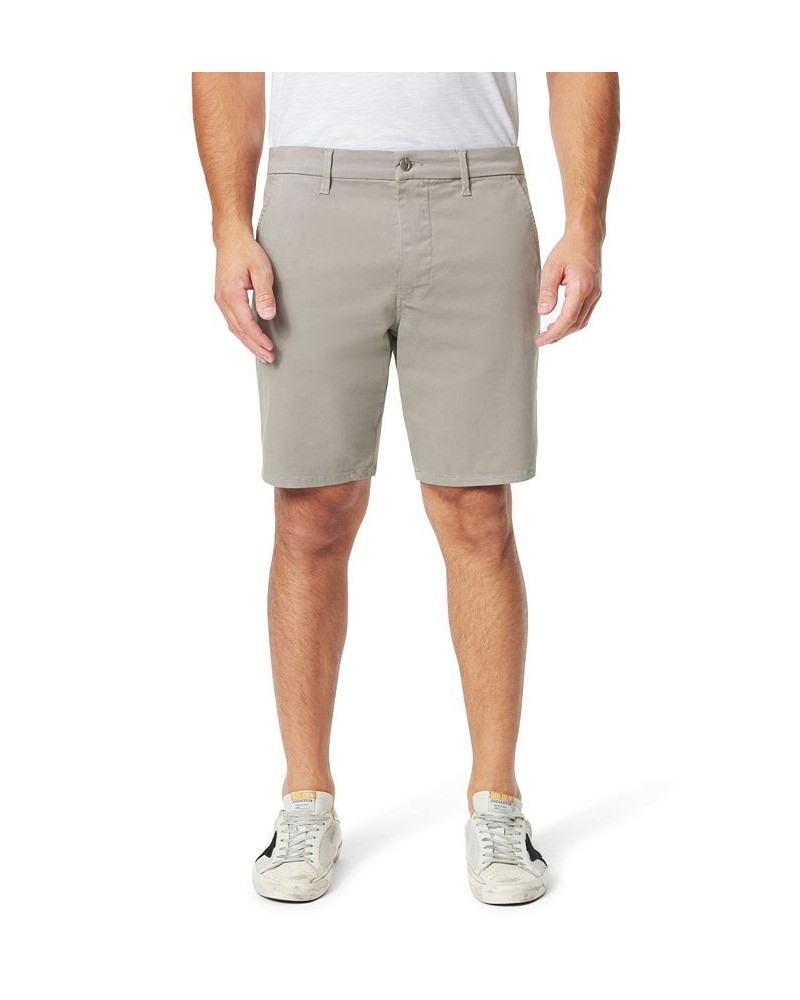 Men's The Brixton Twill Trouser Shorts Gray $44.84 Shorts