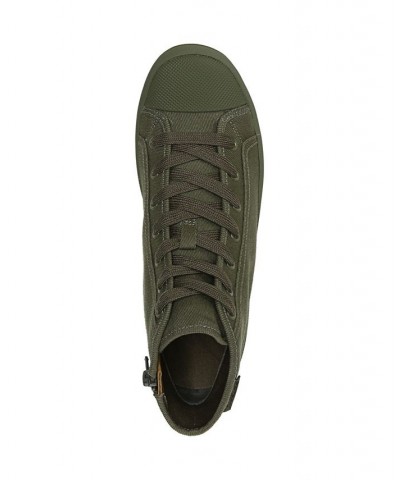 Women's Ludlow Bootie High Top Lace-Up Sneakers Green $43.56 Shoes