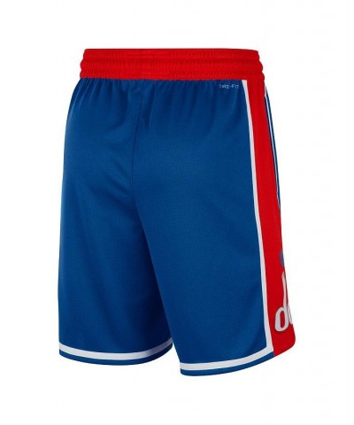 Men's Royal and Red Washington Wizards 2021/22 City Edition Swingman Shorts $38.50 Shorts