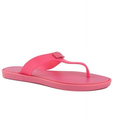 Women's Seneca Thong Sandal Pink $11.61 Shoes