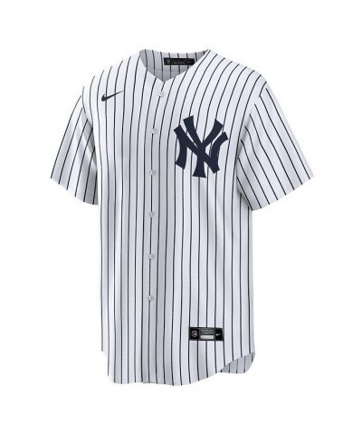 Men's Giancarlo Stanton White New York Yankees Home Replica Player Name Jersey $50.75 Jersey