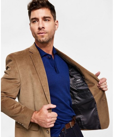 Men's Classic-Fit Ultraflex Corduroy Sport Coat Tan/Beige $40.96 Blazers