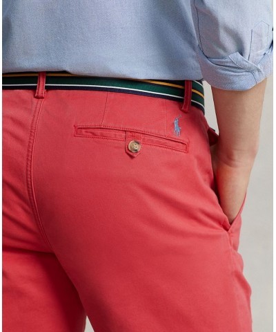 Men's 9-1/2-Inch Stretch Slim Fit Shorts Red $40.80 Shorts