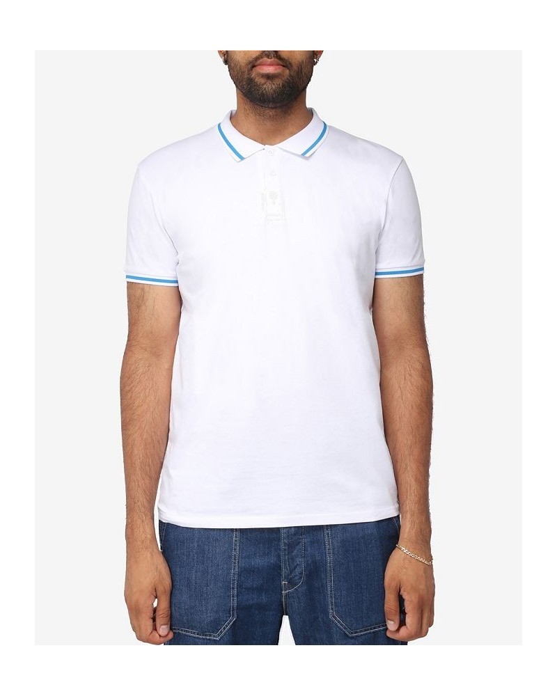 Men's Basic Short Sleeve Rib Polo Shirt PD16 $21.07 Polo Shirts