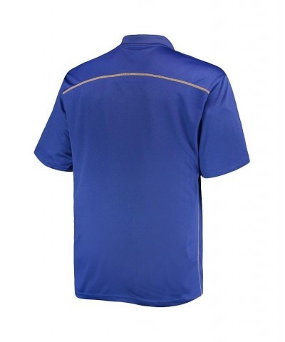 Men's Blue St. Louis Blues Big and Tall Birdseye Polo Shirt $27.60 Polo Shirts