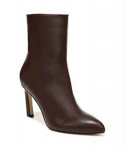 Callie Dress Booties Brown $54.40 Shoes