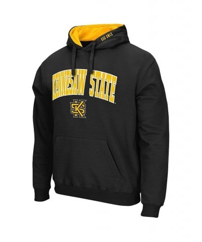 Men's Black Kennesaw State Owls Arch and Logo Pullover Hoodie $21.50 Sweatshirt