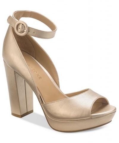 Reeta Block-Heel Platform Sandals PD02 $33.36 Shoes