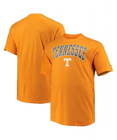 Men's Tennessee Orange Tennessee Volunteers Big and Tall Arch Over Wordmark T-shirt $19.60 T-Shirts