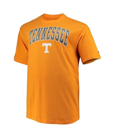 Men's Tennessee Orange Tennessee Volunteers Big and Tall Arch Over Wordmark T-shirt $19.60 T-Shirts