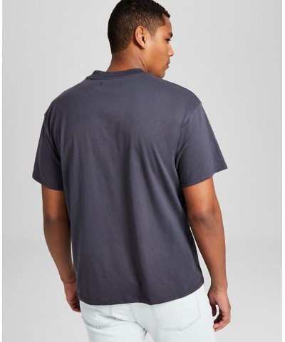 Men's Martha's Vineyard Embroidered T-Shirt Gray $15.40 T-Shirts