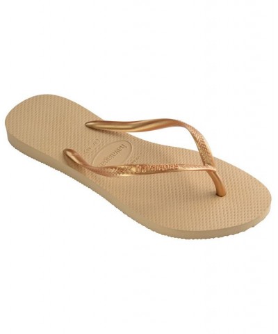 Women's Slim Flip-flop Sandals PD10 $15.04 Shoes