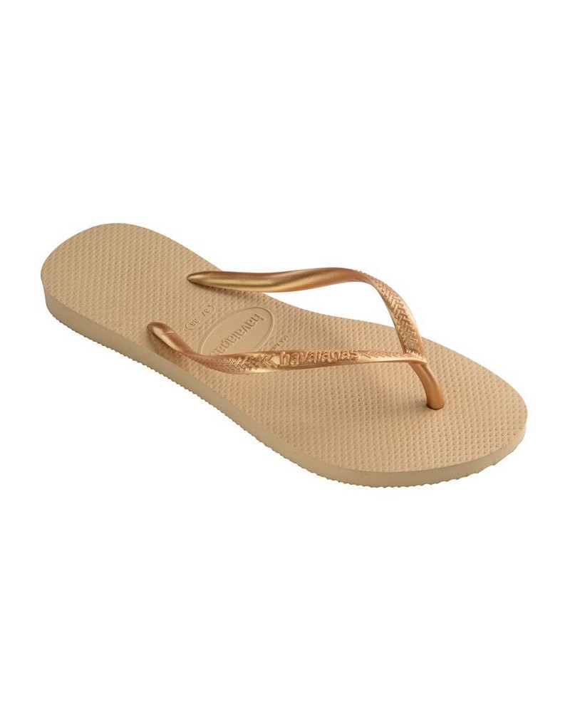 Women's Slim Flip-flop Sandals PD10 $15.04 Shoes