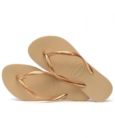 Women's Slim Flip-flop Sandals PD10 $15.04 Shoes