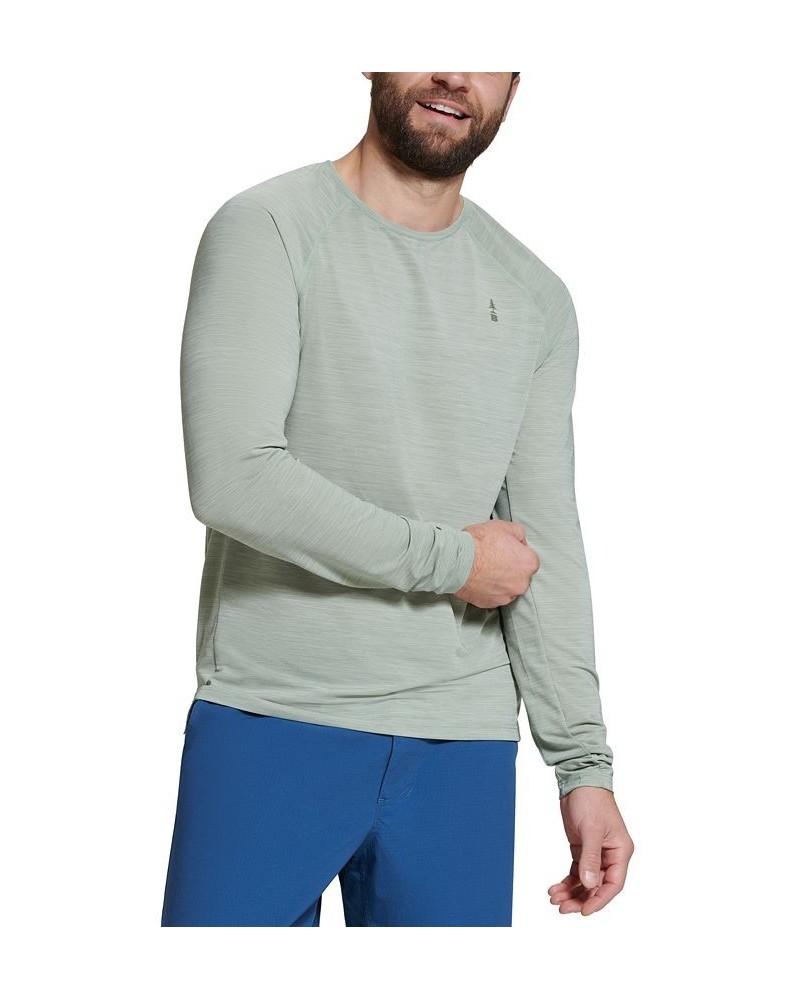 Men's Path Long-Sleeve T-Shirt Green $9.86 T-Shirts