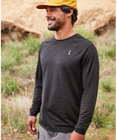 Men's Path Long-Sleeve T-Shirt Green $9.86 T-Shirts