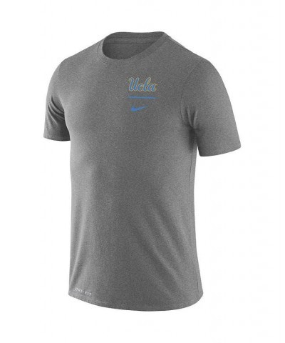 Men's Heathered Gray UCLA Bruins Logo Stack Legend Performance T-shirt $25.00 T-Shirts