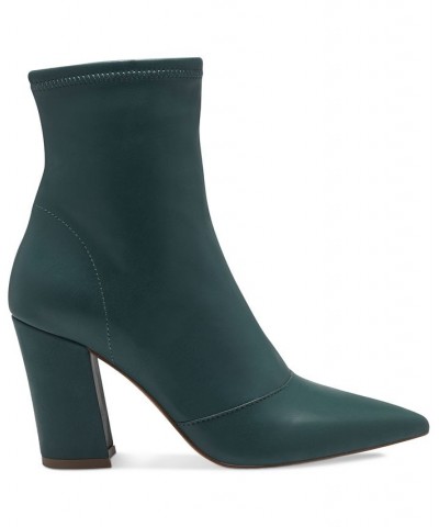 Women's Hendria Booties Green $47.96 Shoes