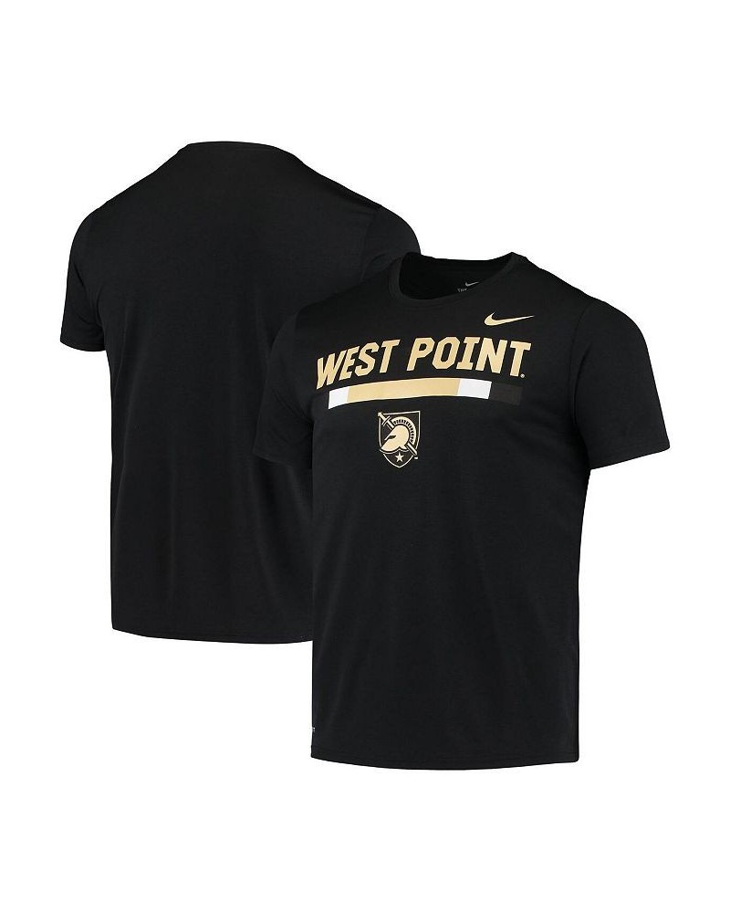 Men's Black Army Black Knights Team DNA Legend Performance T-shirt $21.00 T-Shirts