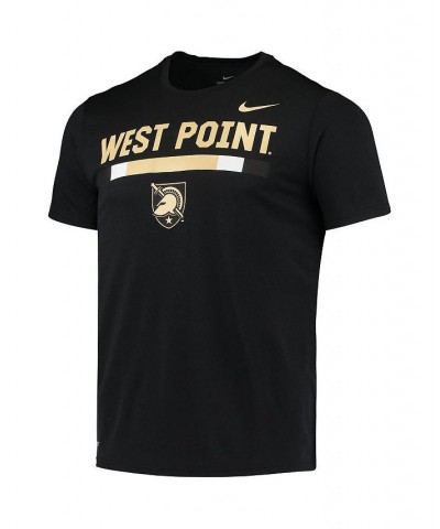 Men's Black Army Black Knights Team DNA Legend Performance T-shirt $21.00 T-Shirts