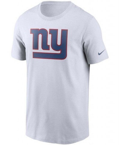 Men's White New York Giants Primary Logo T-shirt $19.43 T-Shirts