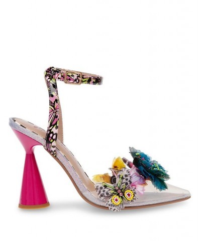 Women's Nadya Closed Toe Butterfly Embellishment Pumps Lilac Multi $54.74 Shoes