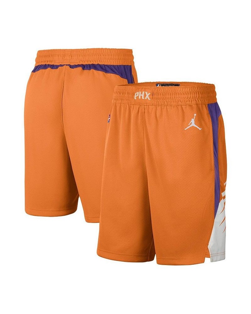 Men's Brand Orange and White Phoenix Suns 2020/21 Association Edition Performance Swingman Shorts $36.90 Shorts