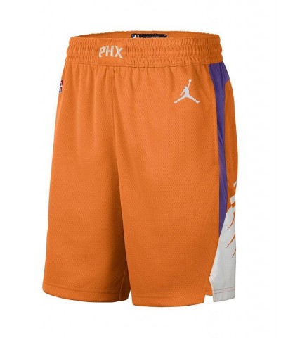 Men's Brand Orange and White Phoenix Suns 2020/21 Association Edition Performance Swingman Shorts $36.90 Shorts