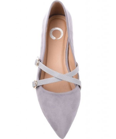 Women's Patricia Flats Gray $31.50 Shoes