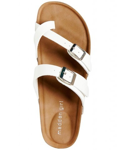 Bryceee Footbed Sandals White $32.45 Shoes