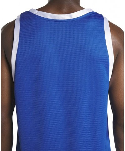 Men's Basketball Mesh Logo Tank Blue $24.75 T-Shirts