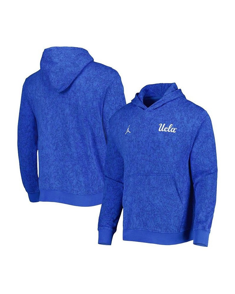 Men's Brand Blue UCLA Bruins Logo Travel Pullover Hoodie $50.34 Sweatshirt