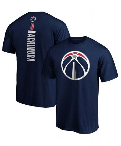 Men's Rui Hachimura Navy Washington Wizards Playmaker Name and Number Team Logo T-shirt $16.32 T-Shirts