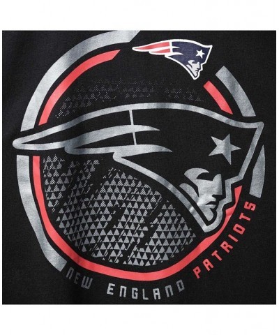 Men's Big and Tall Black New England Patriots Color Pop T-shirt $15.84 T-Shirts