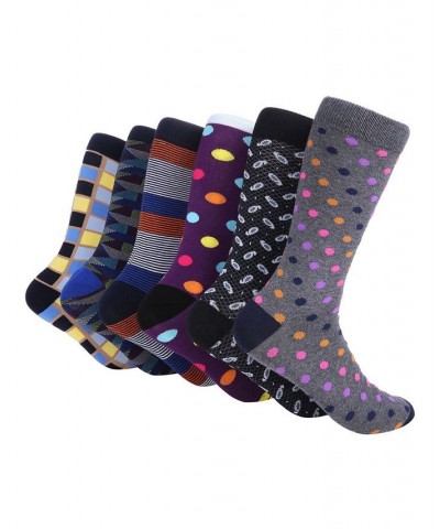 Men's Bold Designer Dress Socks Pack of 6 PD05 $15.98 Socks