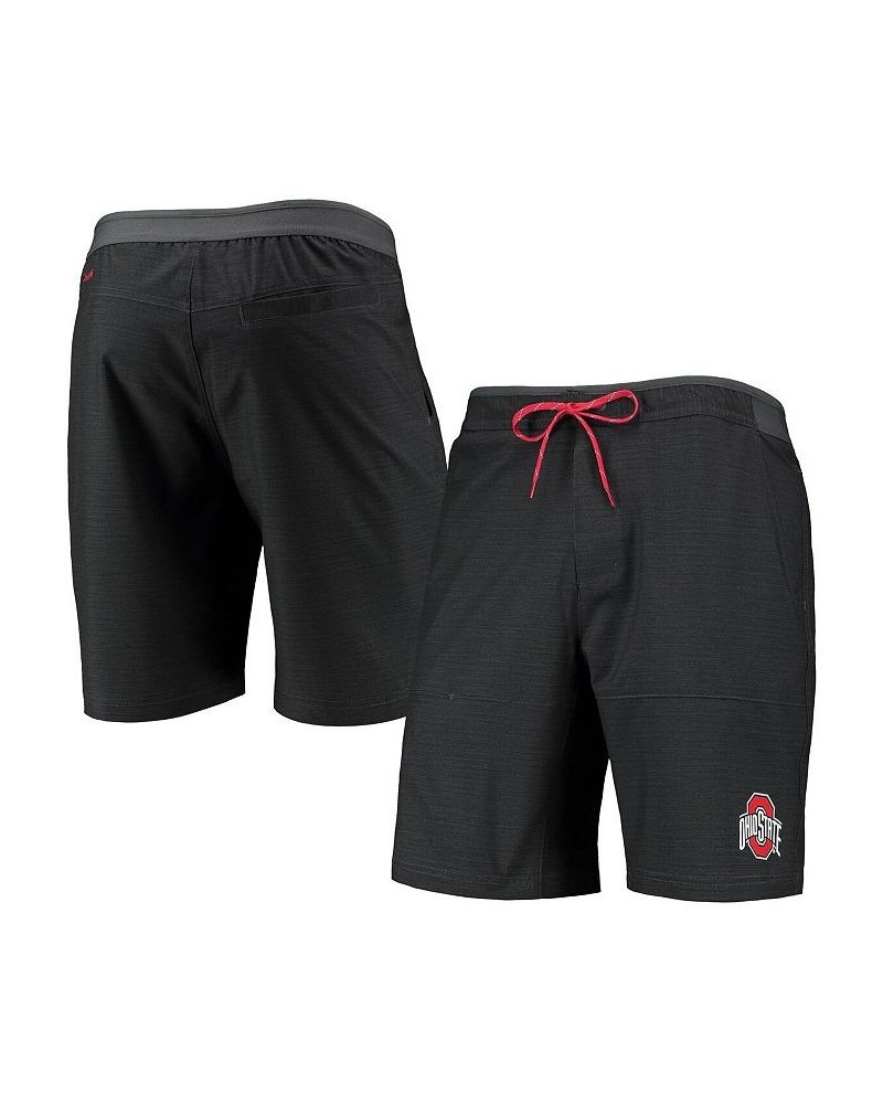 Men's Charcoal Ohio State Buckeyes Twisted Creek Omni-Shield Shorts $28.00 Shorts