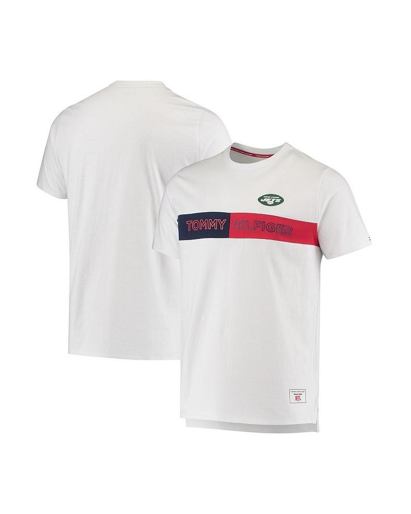 Men's White New York Jets Core T-shirt $29.11 T-Shirts